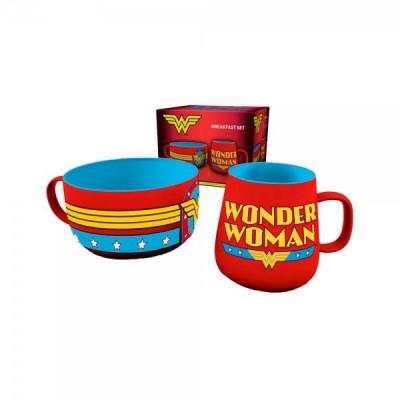 Set desayuno Wonder Woman DC Comics