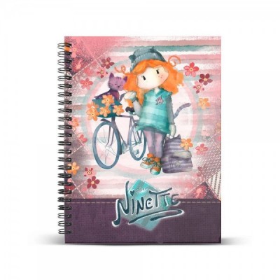 Cuaderno A4 Ninette Bicycle