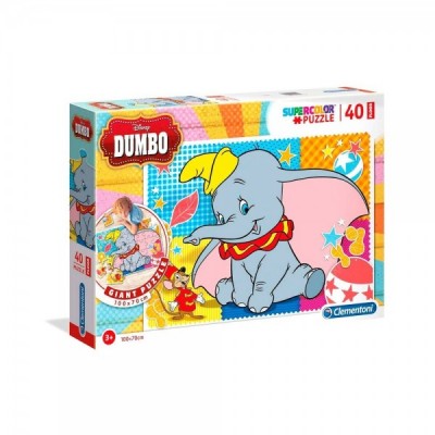 Puzzle Floor Dumbo Disney 40pzs