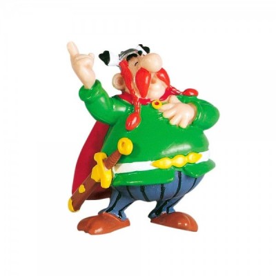 Figura Jefe Abraracurcix Asterix El Galo 6cm