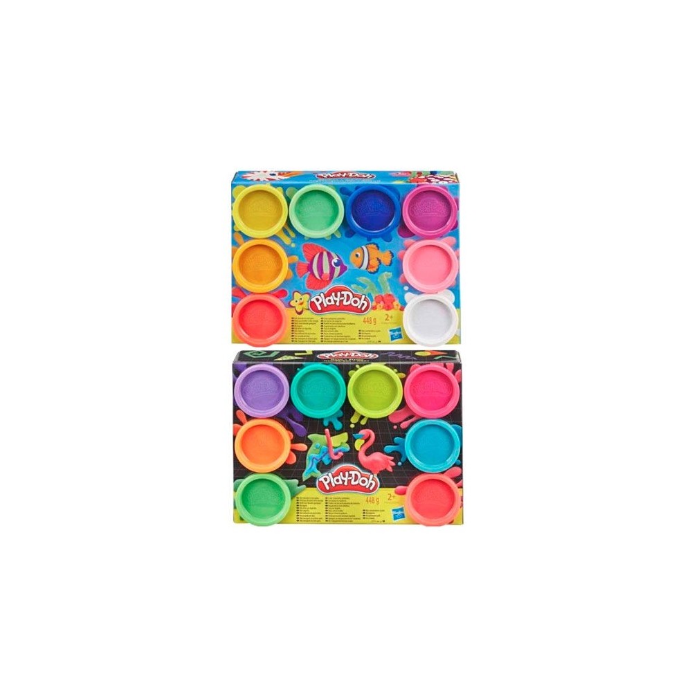 Pack 8 botes colores Play-Doh surtido