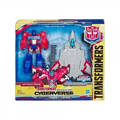 Figura Transformers Cyberverse Spark Armor Optimus Prime