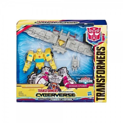 Figura Transformers Cyberverse Spark Armor Bumblebee
