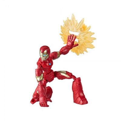 Figura Bend and Flex Iron Man Vengadores Avengers Marvel