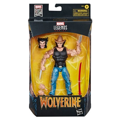 Figura Wolverine 80 Aniversario Marvel Legends 15cm
