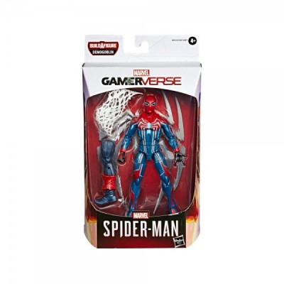 Figura Slater Spiderman Traje Velocidad Marvel Legends 15cm
