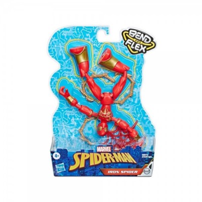 Figura Bend and Flex Iron Spider Spiderman Marvel 15cm