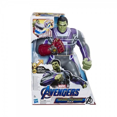 Figura Hulk Puño Poderoso Vengadores Marvel 35cm