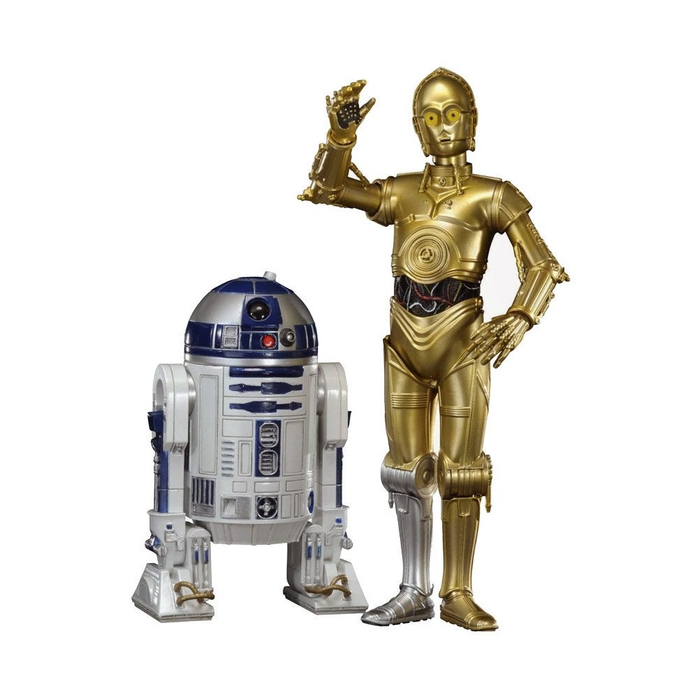 Set 2 figuras C-3PO & R2-D2 Star Wars ArtFX+