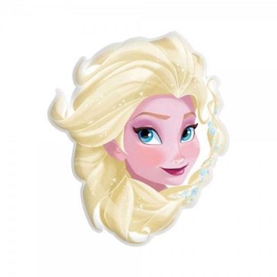 Cojin Frozen Disney forma Elsa velour 40cm