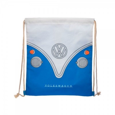 Saco Caravana Volkswagen VW T1 Azul 46cm