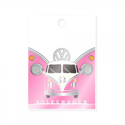 Pin Caravana Volkswagen VW T1 Rosa