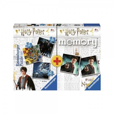 Multipack memory + 3 puzzles Harry Potter