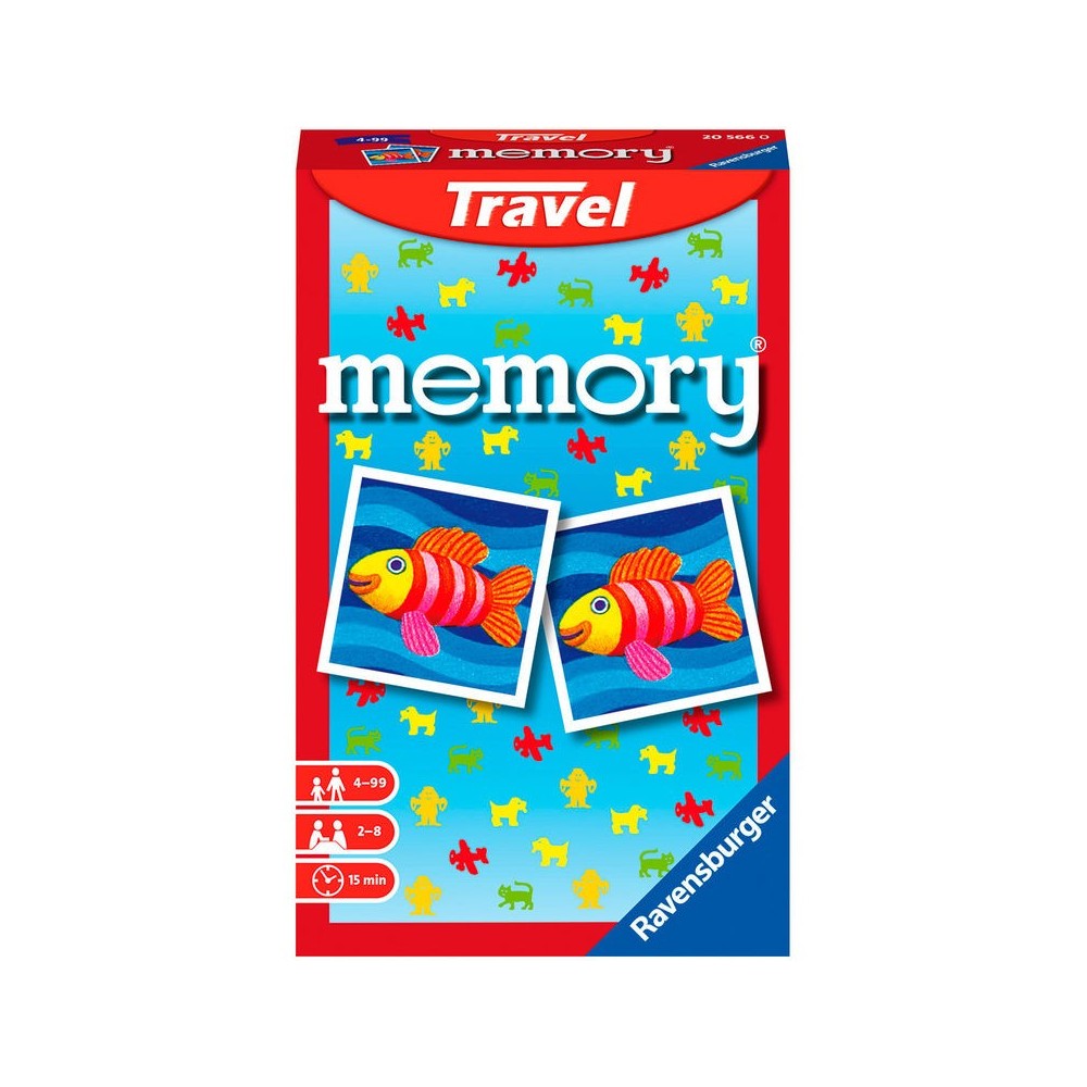 Juego memory mini viaje