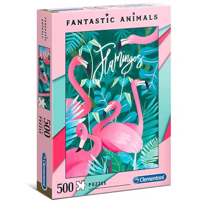 Puzzle Flamingos Fantastic Animals 500pzs