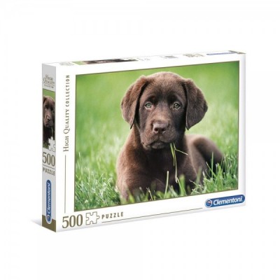 Puzzle High Quality Chocolate Puppy 500pzs