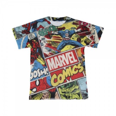 Camiseta malla Los Vengadores Avengers Marvel Comics