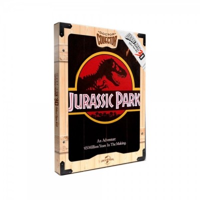 Cartel madera Woodart 3D Print Jurassic Park 1993