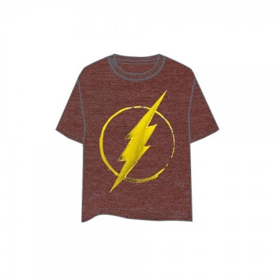 Camiseta Logo Flash DC Comics adulto