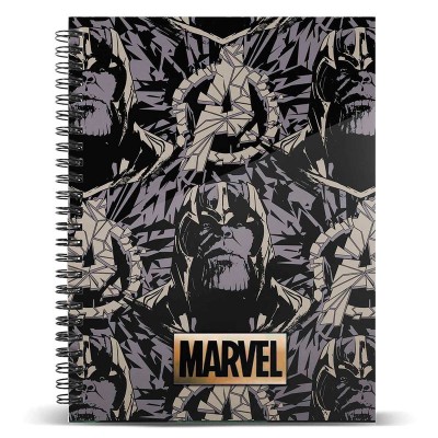 Cuaderno A4 Thanos Vengadores Marvel