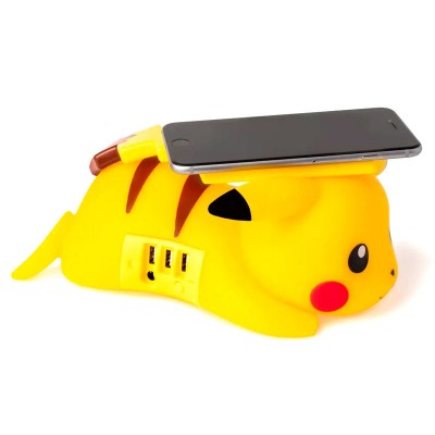 Cargador inalambrico Pikachu Pokemon