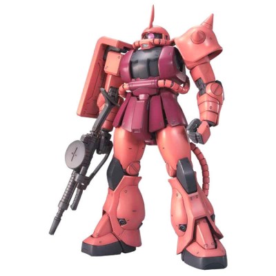 Figura Zaku II de Char ver 2 Model Kit Mobile Suit Gundam