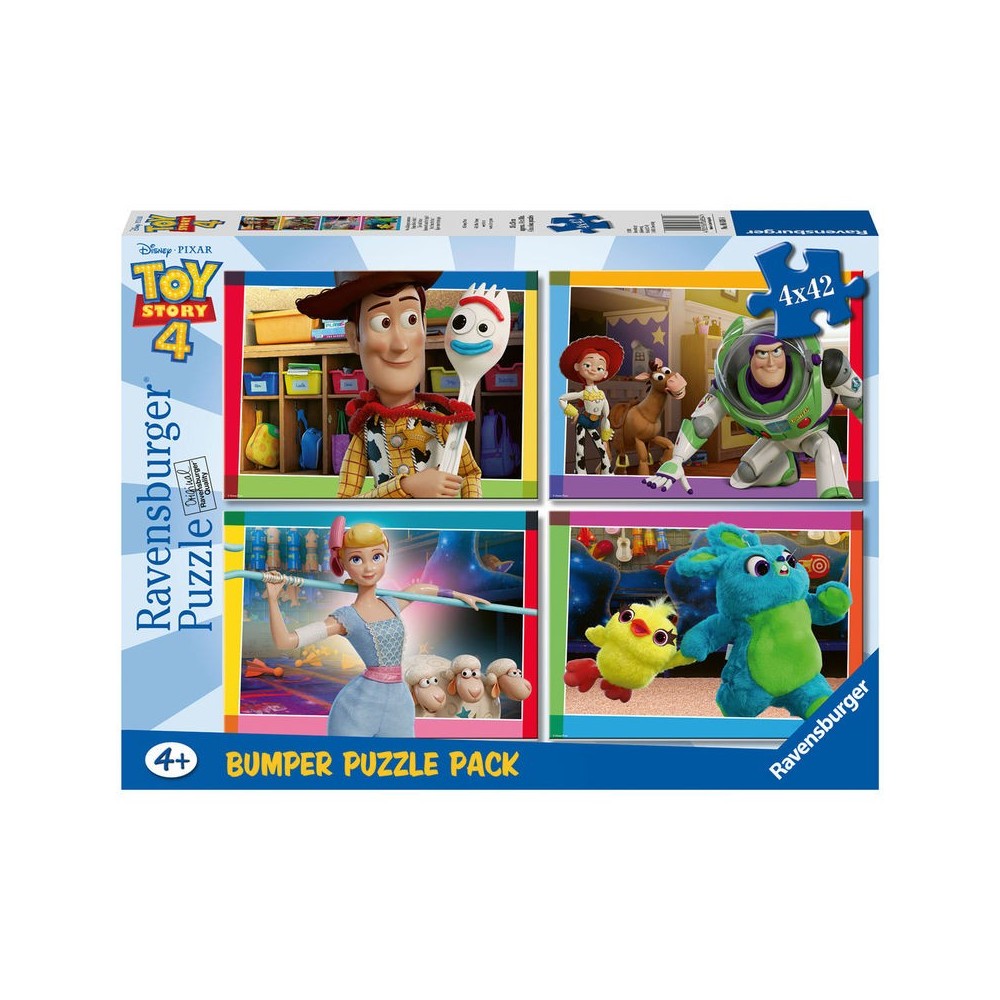 Puzzle Toy Story 4 DIsney 4x42pz