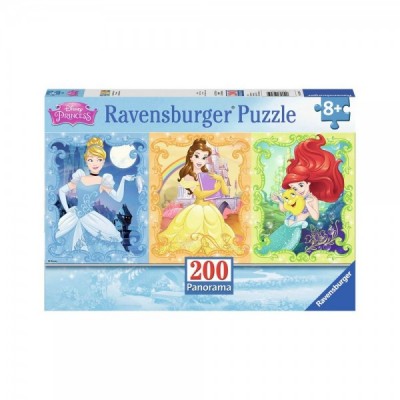 Puzzle panorama Princesas Disney XXL 200pz