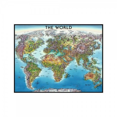 Puzzle Mapa Del Mundo 2000pz