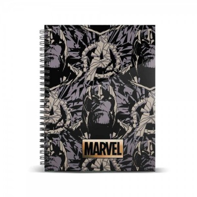 Cuaderno A5 Thanos Vengadores Marvel