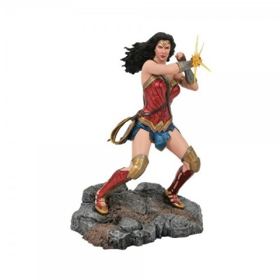 Estatua diorama Wonder Woman Liga de la Justica DC Comics 23cm