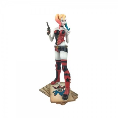 Estatua diorama Harley Quinn Rebirth DC Comics 23cm